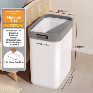 Joybos | Narrow Gap Wall Mounted Trash Bin Home Use