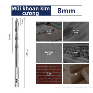 DIYUE | Mũi Khoan Điện Gốm Đá Granit