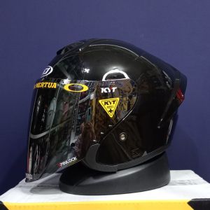 HELM NFJ NEO X ORIGINAL SNI HITAM GLOSY PAKET GANTENG KEKINIAN GRATIS STIKER
