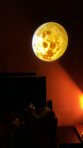 10 in 1 LED Planet Projection Lamp Night Light Moon Projector Night Light with 360° Adjustable Angle USB Charging