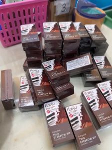 ✅ Cathy Doll【ตลับเขียนคิ้ว】พร้อมเซ็ตแต่งคิ้วในตลับ CATHY DOLL TRIO EYEBROW KIT 1G X 3COLORS