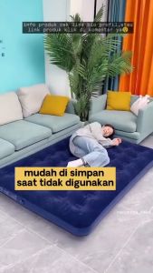 Kasur Angin Pompa / Camping BESTWAY Twin 67001 ukuran 99cm x 188cm x 22cm