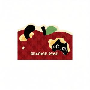 YUNHAOBUYI | Cartoon Retro Pattern Silica Gel Water-Absorbing Anti-Slip Bath Mat