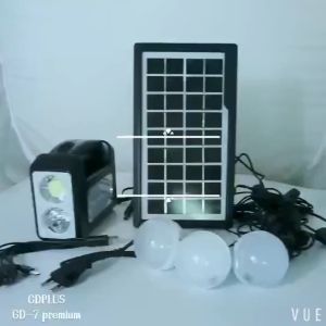Solar Lighting System Classic Solar Lights Outdoor Portable Solar Power System Home Solar Powered Portable Led Bulb Lights Flashlight Solar Handheld Spotlight Emergency Lights
