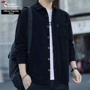 TUCANO | Pure Cotton Corduroy Mens Shirt Autumn and Spring
