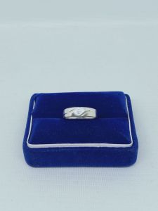 Cincin ring mp 1 + list / wedding rings / cincin perak asli silver 925 lapis emas/ cincin fashion pria & wanita terbaru