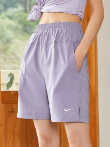 กางเกงขาสั้นกีฬาออกกำลังกายฤดูร้อนสำหรับผู้หญิง กางเกงขาสั้นออกกำลังกายแบบหลวมๆ กางเกงขาสั้นสำหรับวิ่งกลางแจ้ง กางเกงขายาวไซส์ใหญ่
