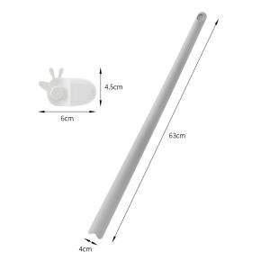 Fasola Shoehorn Long Handle For Home Shoes Lifter Portable Fabulous Shoe Wearing Tool Long Plastic Cute and Compact Shoe Horn