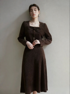 DUSHU | Elegant French Vintage Styling Suit Flattering Waist