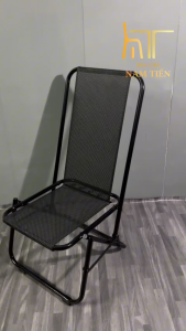 Ghế Xếp Gấp Gọn Lò Xo Sơn Tĩnh Điện Ghế Xếp Câu Cá Ghế Cafe Thư Giãn Ngoài Trời