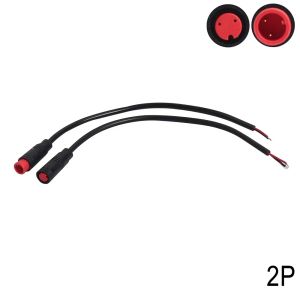 2/3/4/5/6Pin Male Female Cable Ebike Display Cable Connector Wire For Electric Scooter Sensor Electric Bicycle Butt Joint Plug