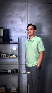 DGM Kaos Polo Shirt Pria Premium Knit Mint 2454