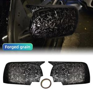 Fit for BMW X5 E53 1999 2000 2001 2002 2003 2004 2005 2006 Glossy Black Rear View Mirror Cap Cover Left Right Side