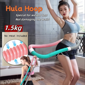 Hula Hoop Belly Exercise Tool Foldable Hose Hula Hoop Thin Belly Weight Loss Dedicated Outdoor Sport