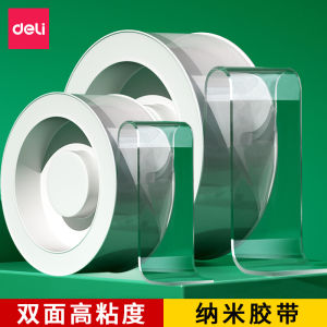 Băng Keo Hai Mặt Deli Nano Độ Dính Cao Trong Suốt Không Để Lại Dấu Vết Băng Keo Dán Tường Chống Thấm Nước Băng Keo Dán Vật Liệu Acrylic
