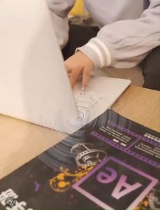 โต๊ะทำงาน โต๊ะทำการบ้าน สำหรับนั่งทำงาน วางคอมพิวเตอร์ Computer Desk ขนาด120cm