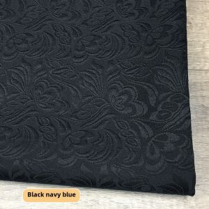 New Butterfly Embossed Floral Patterned Cotton Polyester Blend Fabric Set for Hanfu Skirt Home Sponge Pad Handcraft DIY