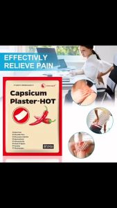 【BUY 1 TAKE 2】24pcs Pain Relieve Patch Chinese Medical Capsicum Plaster for Porous Chilli Patch Capsicum Plaster Hot Pain relief patch with chili paste Capsaicin Patch Chilli Brand External Plaster Porous Capsicum Plaster Minor Aches