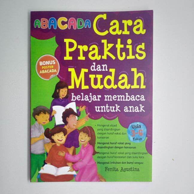 Cara Praktis Dan Mudah Belajar Membaca Untuk Anak Usia 3-6 Tahun ...