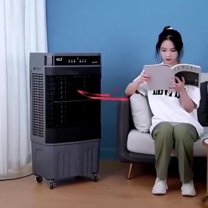✨✨EDWARD 60L Large Capacity Air Cooler Energy Save Power Remote Control Aircond Cooler Fan Portable Air Conditioner
