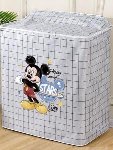 Waterproof and Sun Protection Parallel Cylinder Bar Double Barrel Semi-automatic Old-Fashioned Washing Machine Covers Haier Little Swan Midea Neutral