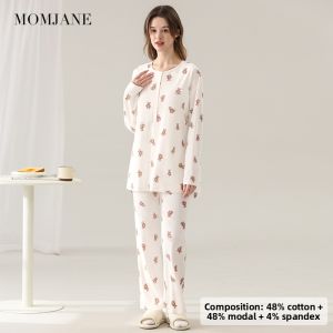 Mom Jane | Pregnancy & Nursing Sleepwear with Pads