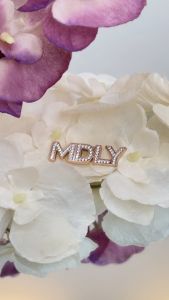 Bros Jilbab Aksesoris Fashion Signature Brooch - bros hijab cantik