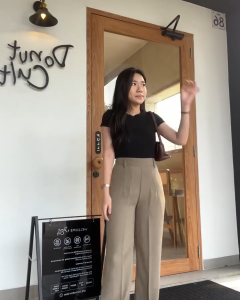 Ju Fashion - Celana Diora Wanita Highwaist Pants Celana Kulot Wanita Terbaru