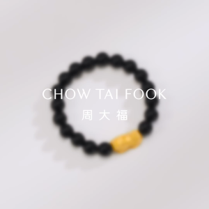 Chow Tai Fook 999 Pure Gold PiXiu Bracelet with Chalcedon Bracelet - EOR203