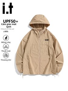 izzue | Outdoor UV Protection Light Thin Quick Dry Hooded Jacket