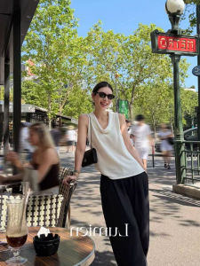 ZHILU | Trendy Breathable Sleeveless V-Neck Vest Top for Summer