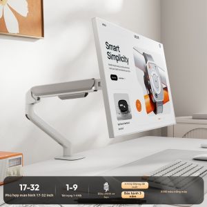 Brateck | Giá Đỡ Màn Hình Treo Chân Đế Màn Hình Di Động Cho Máy Tính Hỗ Trợ VESA