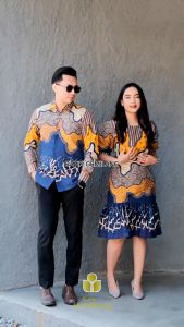 Motif Indira | Couple Batik Gemilang Full Furing dan Tricot Premium Batik Solo | Dress Batik | Tunik Batik | Dress Kondangan | Batik Couple Premium | Batik Couple 2025 | Couple Batik Premium