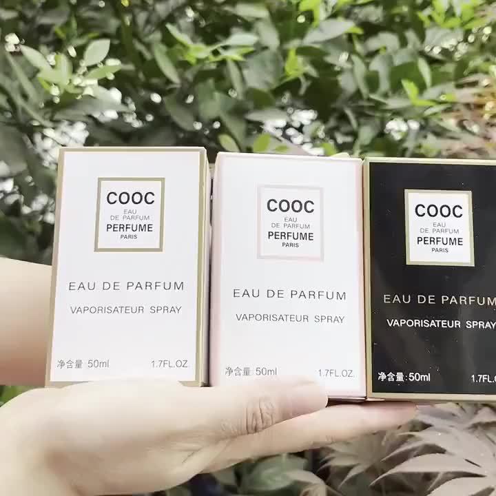 【การจัดส่ง 2-3 วัน】 (ซื้อ 1 ใช้ 1) 3ขวด น้ำหอมCOOC EDPน้ำหอมยอดฮิต กลิ่นหอมละมุนกว่าเดิม ชมพู&ampampampampampampampampทอง&ampampampampampampampampดำ（3ขวดx50ml）