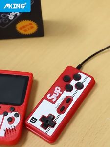 3.0 Inch Gameboy Handheld Game Consoles 400 IN 1 Retro Video Game Console With AV Cable Rechargeable Portable Mini Handheld 8 Bit Game Player Handheld Game Players Gamepads for Kids toys Best Gift