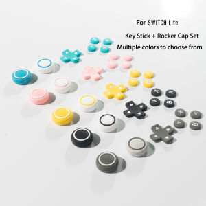Eco-friendly Silicone for switch Lite Protective Caps for Buttons & Joysticks Multiple colors available AKSW-309