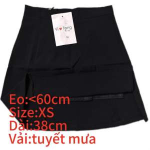 Chân Váy Nữ Dáng A Form Nhỏ Size S Có Lót Quần