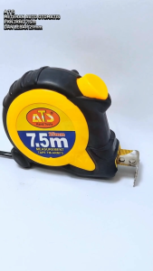 7.5M x 25mm Meteran ATS Karet Ergonomis Anti Slip / Meteran Tukang 7.5 METER Kuat Tahan Lama ATS Pita Pengukur Mengunci Otomatis