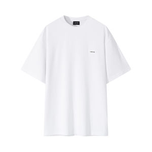 เสื้อยืดแขนสั้นผ้าไหมน้ำแข็ง Lilbetter แห้งเร็ว ระบายอากาศได้ดี สำหรับผู้ชาย ฤดูร้อน สีขาว ทรงหลวม ลำลอง เสื้อยืดคอกลม