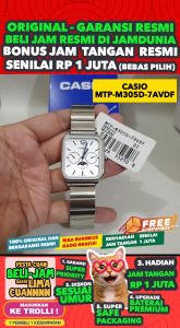 Jam Tangan Pria CASIO MTP-M305D-7AVDF & Fitur Unggulannya