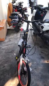 CUNG BIKES EVERGREEN Sepeda Lipat 20 Folding Bike 7 speed bearing dan disc brake