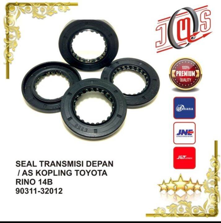 OIL SEAL TRANSMISI DEPAN AS KOPLING FRONT TRANSMISION DYNA RINO 115 14B ...