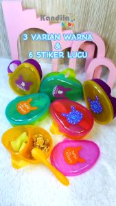 KANDILA Divided Bowl with Spoon Mangkok Bayi Bersekat Baby Lunchbox