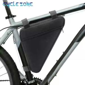 MTB Bicycle Triangle Bag Cycling Bicycle Front Tube Frame Bag Mountain Bike Triangle Pouch Frame Holder Saddle Tool Pocket