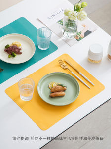 Waterproof Oil-resistant Silicone Dining Mat Primary School Student Western Dinner Pad Lunch Mat Kindergarten Child