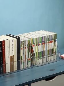 Easyhome.sg | Acrylic Storage Basket | Book Storage Shelf | Skincare & Makeup Organizer | Stationery Kitchen Rack