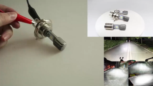 L6 1 Buah Lampu LED Motor H4 P15D/T19 H6 Hi-Lo 8w DC12V | Lampu Motor | Aksesoris Motor | COD