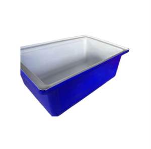 กระบะรองน้ำ 200 ลิตร กระบะพลาสติก อ่างบัว กระบะเตี้ย แข็งแรง ทนทาน ใช้งานได้นานกว่า 10 ปี