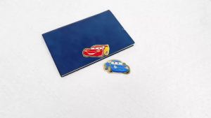 Bandai | Dấu Trang Kim Loại Lightning McQueen Dành Cho Người Hâm Mộ Xe Hơi Thiết Kế Hình Học Phụ Kiện Đọc Sách Cho Văn Phòng Tại Nhà Thư Viện Quà Tặng Sinh Nhật Giáng Sinh