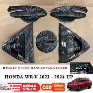 Paket Outer Handle Tank Cover Honda Wrv Wr-v 2023 2024 2025 2026 2027 Platinum Carbon